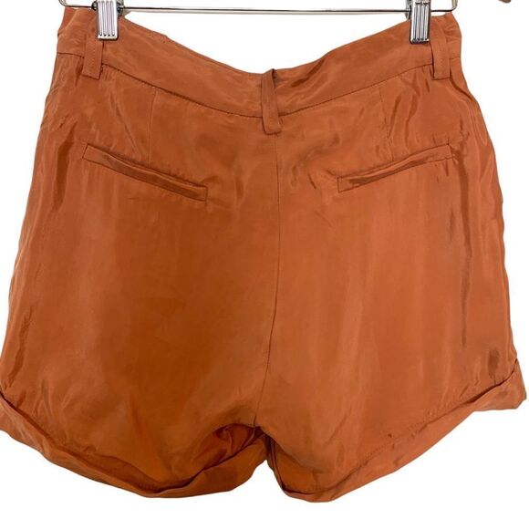anthropologie-see U Soon Terracotta Shorts - Picture 5 of 11